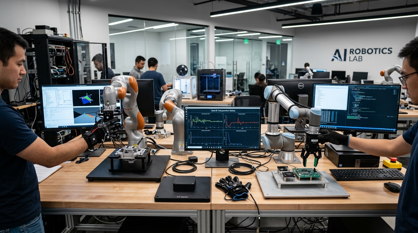 Zone B Robotics Teleoperation & Workbench Rig