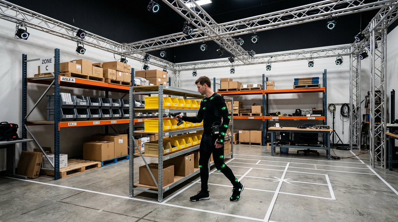 Zone C Warehouse & Mocap Staging Volume